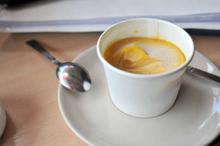 mango ice creamの写真素材