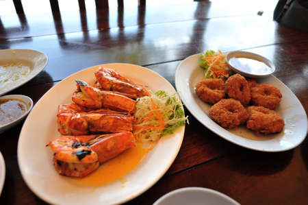 seafood comboの写真素材