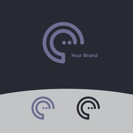 abstract letter Eのイラスト素材