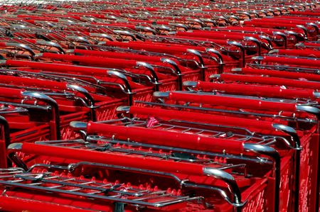 Shopping Cartsの写真素材