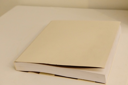 Book lying on the desk