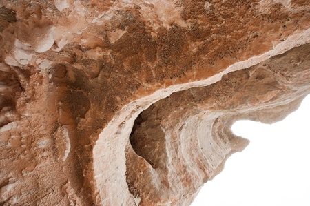 Soil hill in Chinese rural area