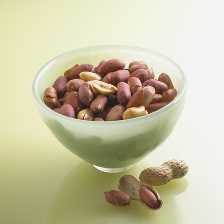 Bowl of Peanutsの写真素材