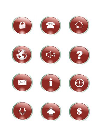 web buttonの写真素材