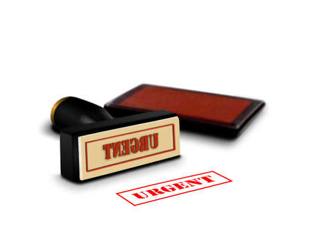 rubberstamp-urgentの写真素材