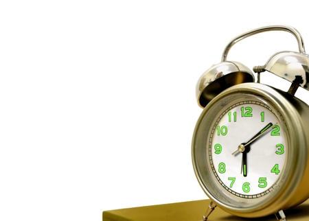 Waking Up Alarm Clockの写真素材