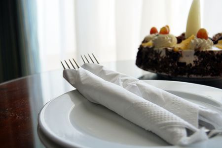 Birthday cakeの写真素材