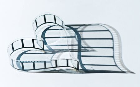 Strip of the film like big heart