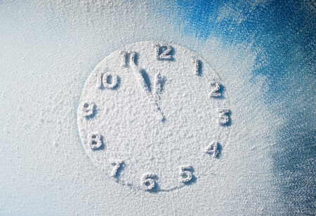 Five minutes before the new yearの写真素材