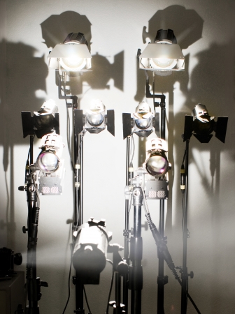 Beautiful shot of light equipment の写真素材