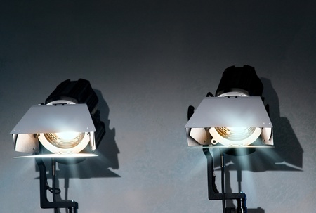 Beautiful shot of light equipment の写真素材