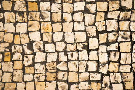 Background of the stone pavementの写真素材