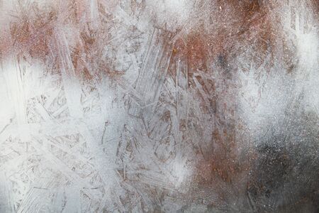 Wood texture with white powder coating