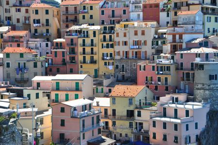 Manarola fishermen village in Cinque Terre, Italy