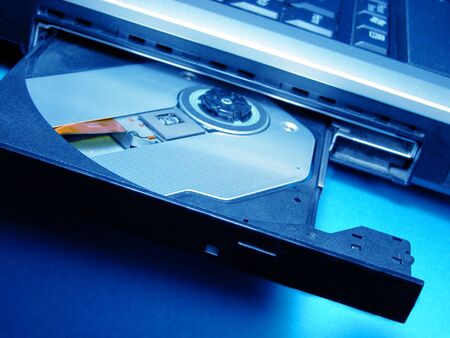 CD ROM device.の写真素材