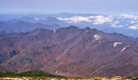 Zao mountains landscape-Japan,Miyagi.の写真素材