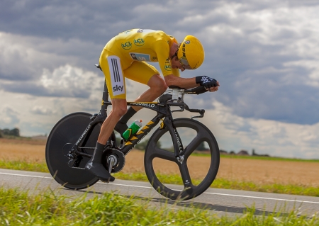 Beaurouvre,France, July 27 2012:Image of the winner of the のeditorial素材