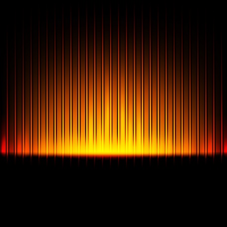 abstract background with bright golden magic lights のイラスト素材