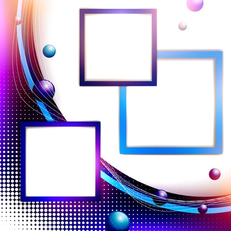 Abstract frame background, copyspace for your textのイラスト素材