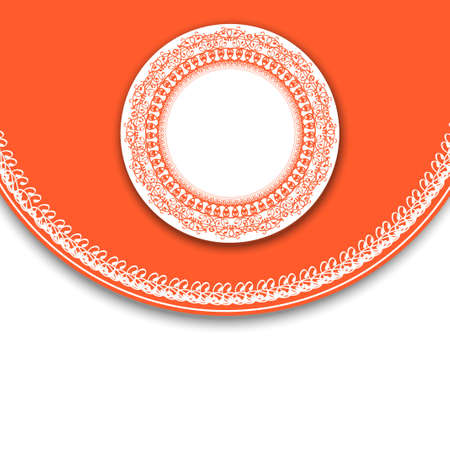 Abstract Elegant Label Background With Copyspace のイラスト素材