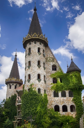 Nice Dream Castle Over Blue Skyのeditorial素材