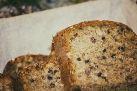 Handmade Bread With Seeds