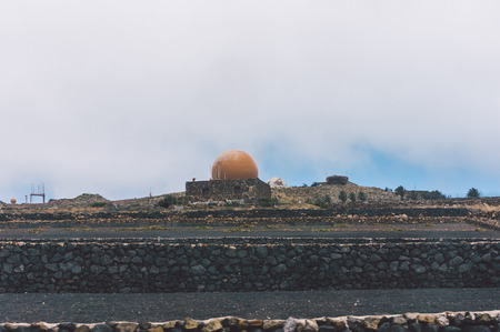 Canary Island, Spain - June 29, 2014: The observatory of Lanzarote.のeditorial素材