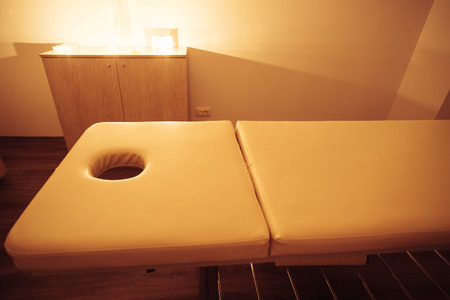 Special atmosphere in a massage roomの写真素材