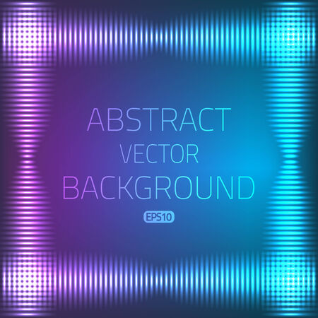 Illustration of Abstract bright equalizer lines wallpaper backgroundのイラスト素材