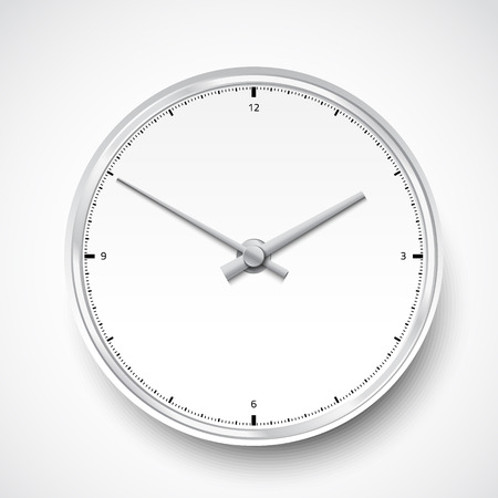 Illustration of Realistic clock watch iconのイラスト素材