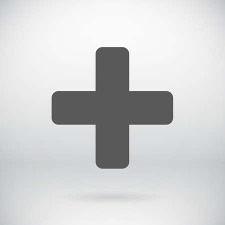 Illustration of   Plus Symbol  のイラスト素材