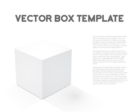 Illustration of Realistic 3D Vector Cube Device Box Iconのイラスト素材