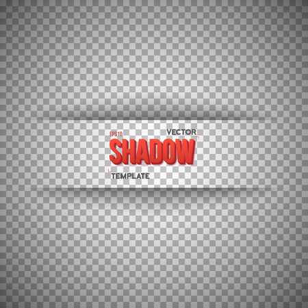 Illustration of Shadow for Bannerのイラスト素材