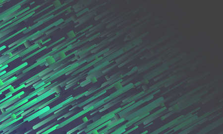 Illustration of Colorful Vector Lines. Abstract Festive Paper Strips Banner Background Template