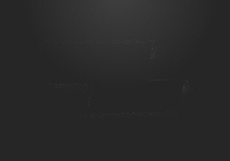 Illustration of Banner with Ink Spray Effectのイラスト素材