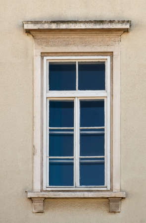 Old window with frame
