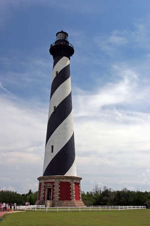 A portrait of a lighthouseの写真素材