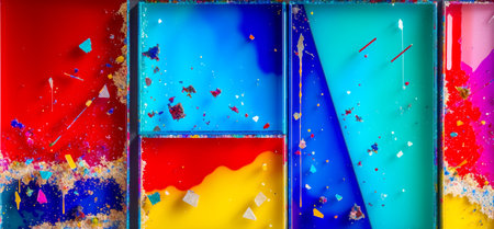 Abstract background artwork . Created with Generative AI.の素材