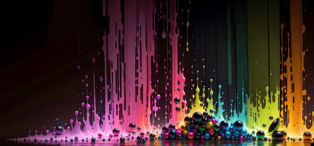 Abstract background artwork . Created with Generative AI.の素材