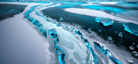 Abstract background artwork . Created with Generative AI.の素材