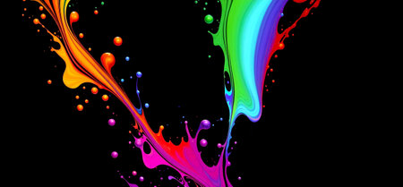 Abstract background artwork . Created with Generative AI.の素材