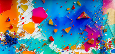 Abstract background artwork . Created with Generative AI.の素材