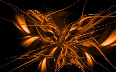 Digital illustration of colour in digital backgroundの写真素材