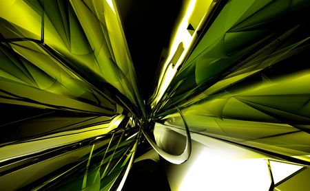 Digital illustration of colour in digital background	の写真素材