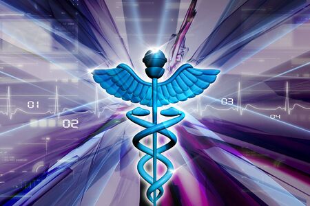 Symbol of medicine	の写真素材