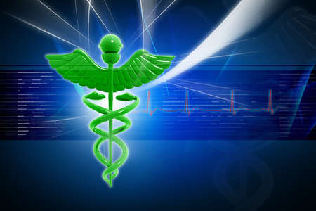 Symbol of medicine	の写真素材