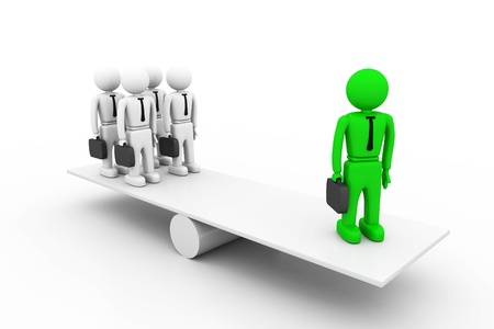 Leader 	の写真素材