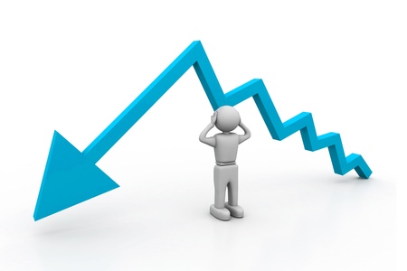 recession	の写真素材