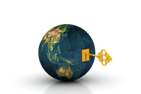 Key of the world	の写真素材