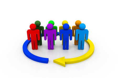 Team concept	の写真素材